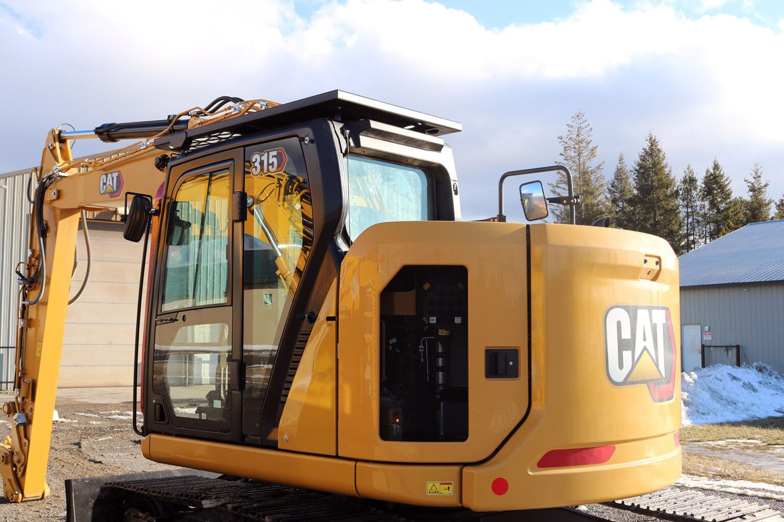 Caterpillar 315 Next Gen Bolt on Top Cab Guard