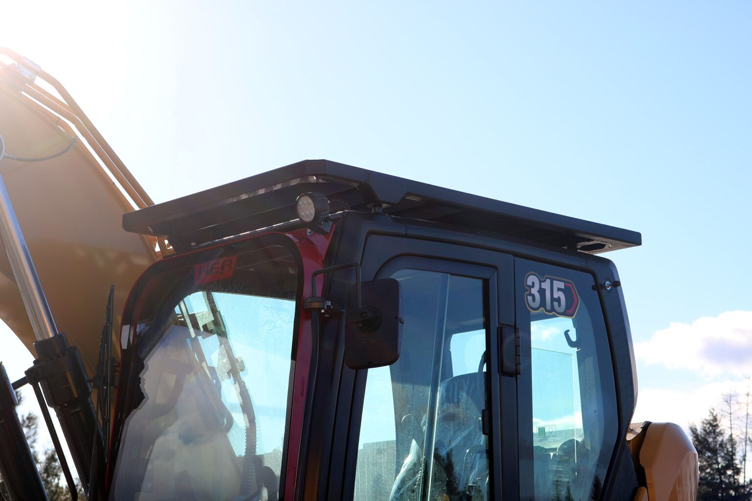 Caterpillar 315 Next Gen Bolt on Top Cab Guard