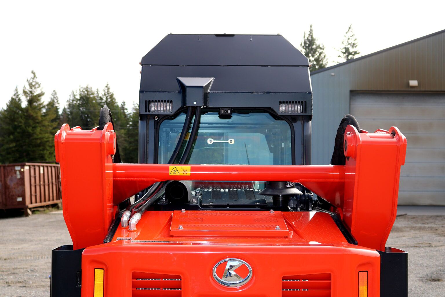 Kubota SVL97-2 equipped with HEA Cooler