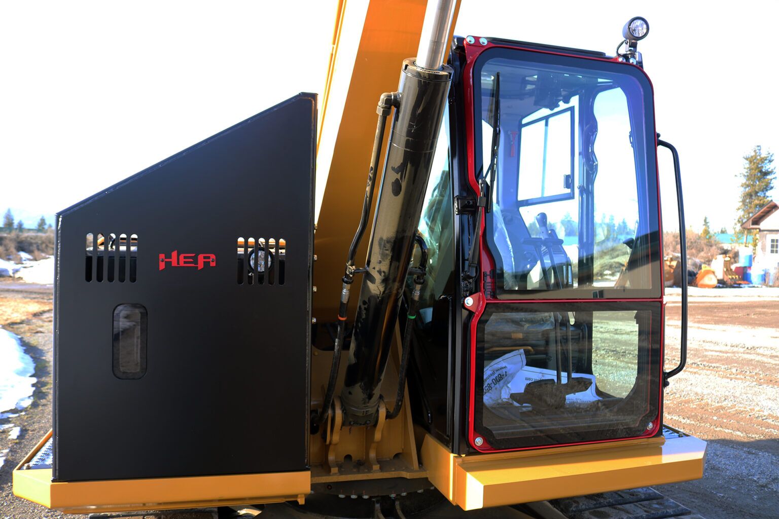 Caterpillar 307.5 Ballistic Window