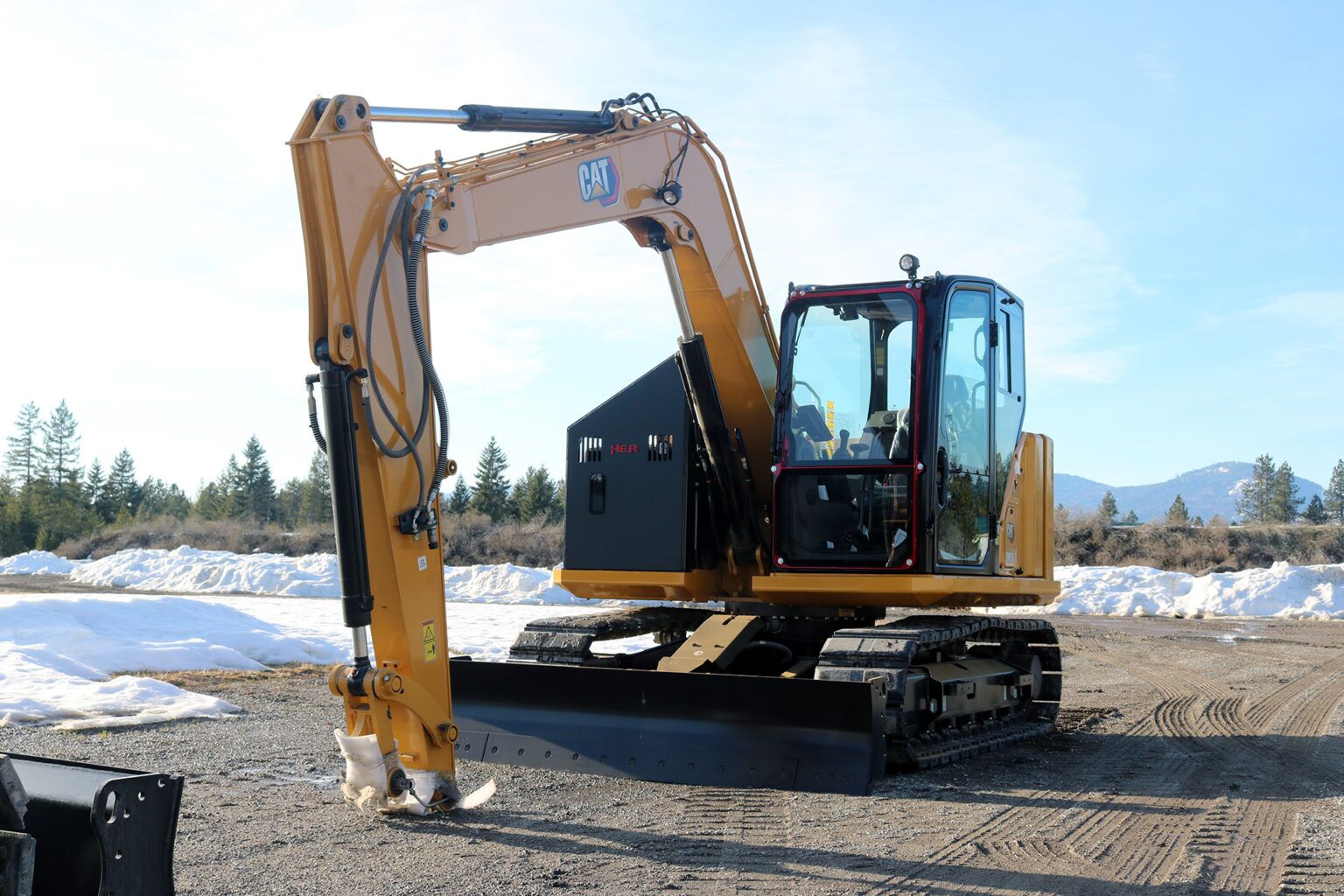 Caterpillar 307.5 Ballistic Window