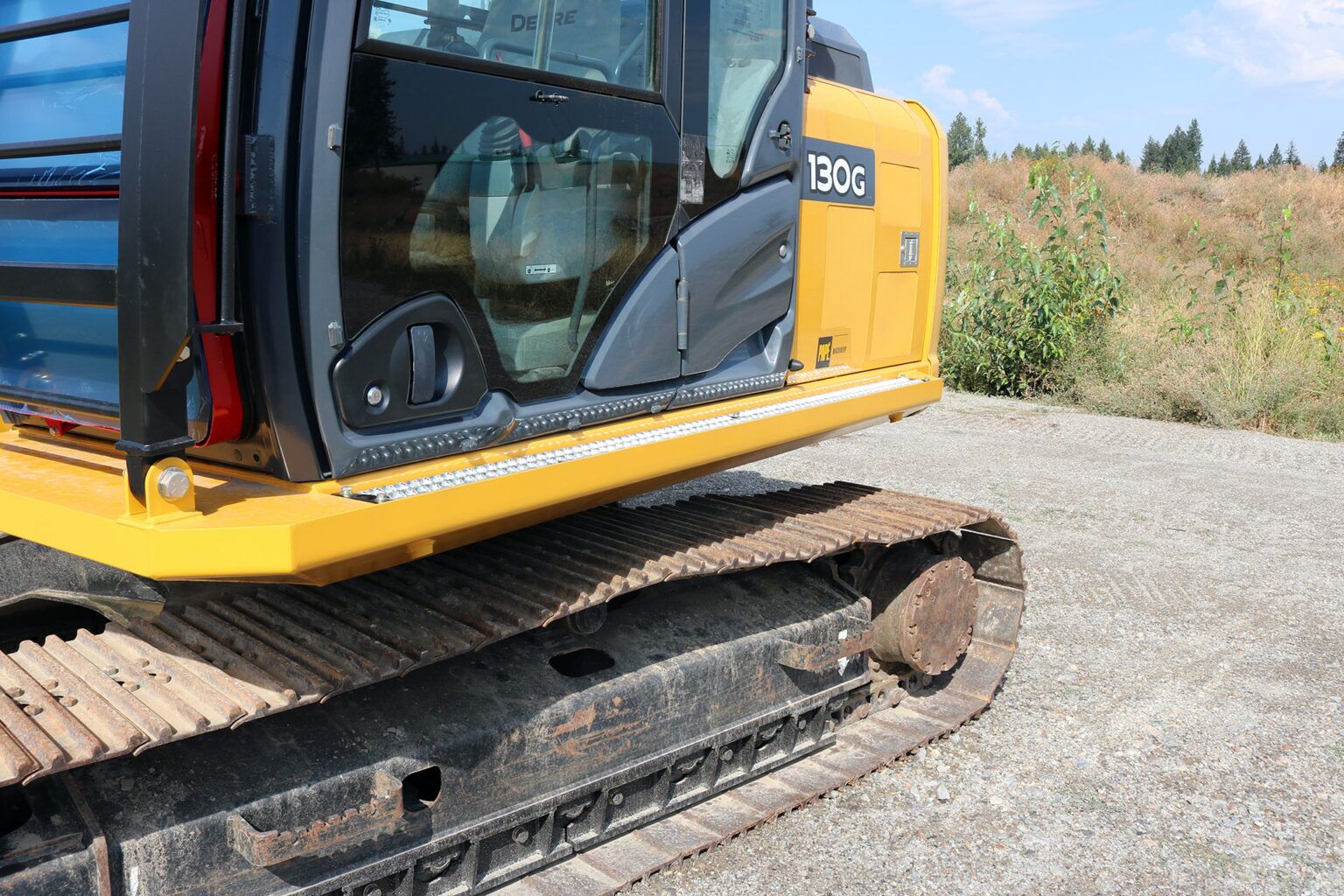 John Deere 130G Custom Running Boards