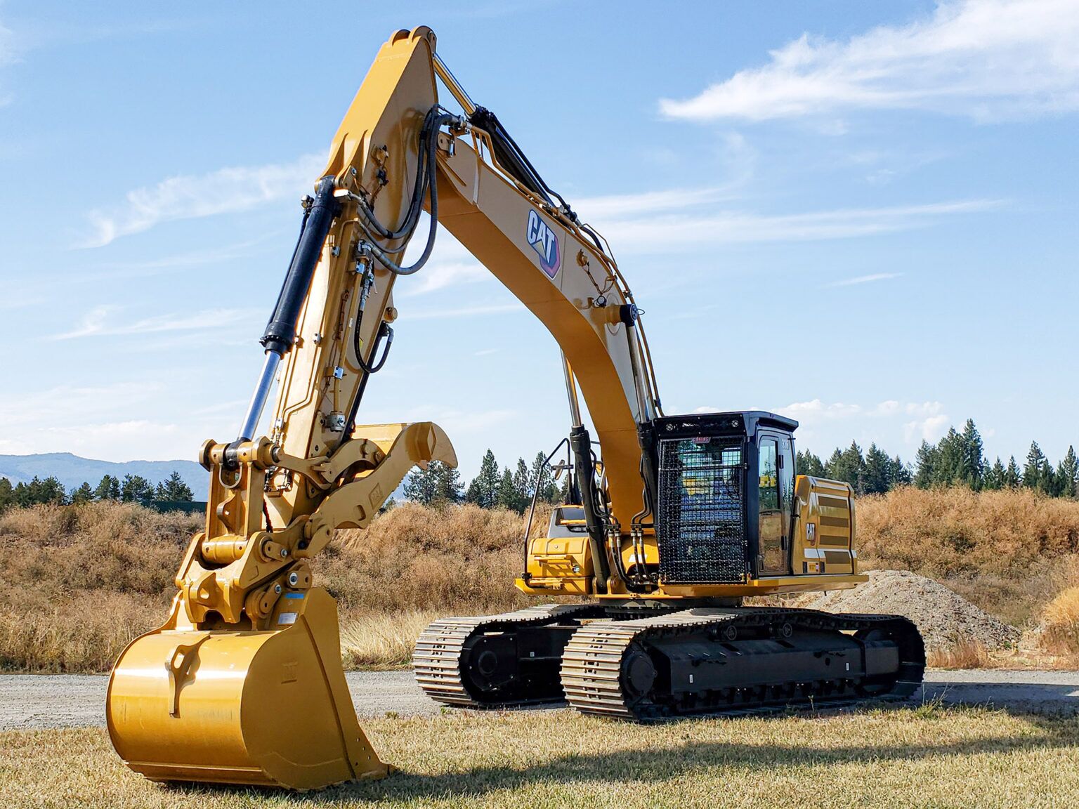 Caterpillar 336 Custom Cab Guarding